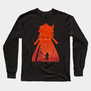 Hu Tao Landscape Long Sleeve T-Shirt